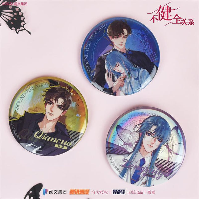 Unsound Relationship | Badge Set BOOM COMIC- FUNIMECITY