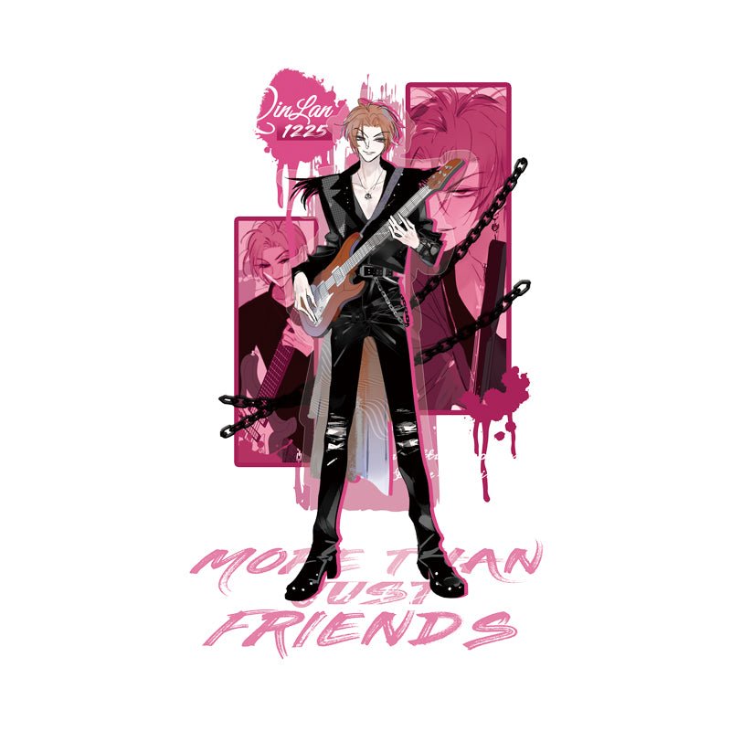 We Are Not Friends | Badge & Acrylic Stand Figure & Pendant Man Ku- FUNIMECITY