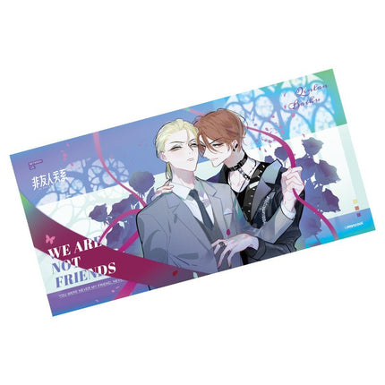 We Are Not Friends | Badge & Acrylic Stand Figure & Pendant Man Ku- FUNIMECITY